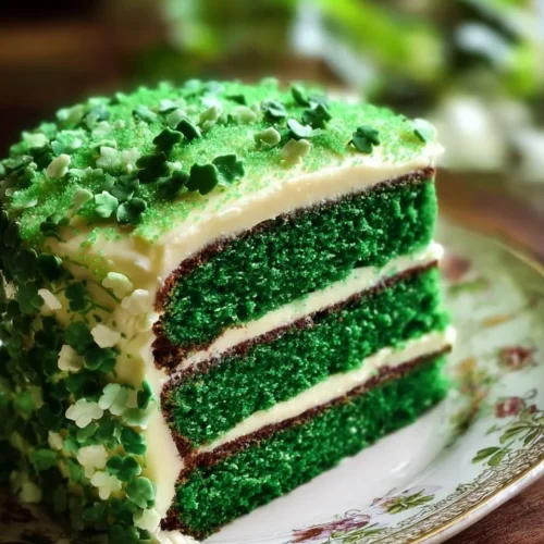 Green Velvet Layer Cake 2 Green Velvet Layer Cake