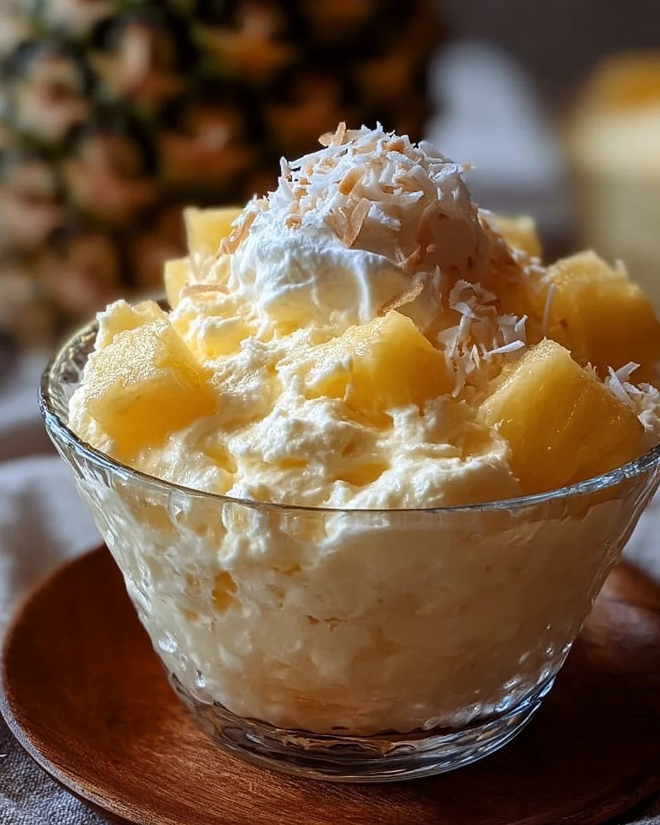 Hawaiian Pineapple Coconut Whip 1 Hawaiian Pineapple Coconut Whip