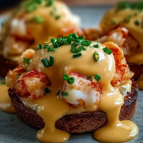 Lobster Eggs Benedict with Cajun Hollandaise 2 Lobster Eggs Benedict with Cajun Hollandaise