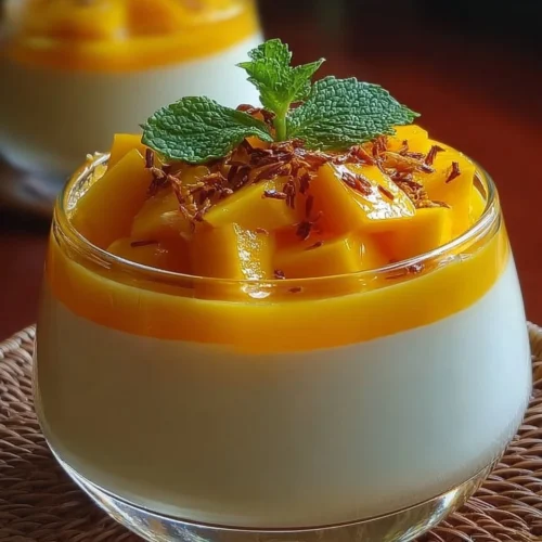 Mango Panna Cotta 2 Mango Panna Cotta