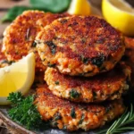 Mediterranean Salmon Patties