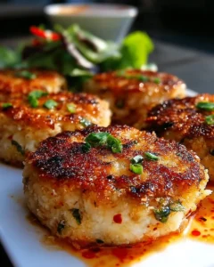 Delicious Original Old Bay Crab Cakes, expertly made with fresh crab meat.