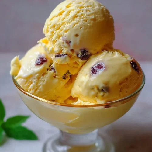 Passion Fruit Ice Cream