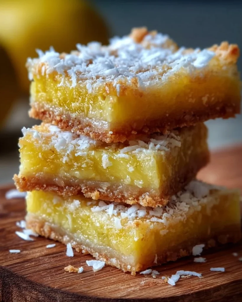 Pineapple Bliss Bars with a tropical flavor, perfect for summer desserts