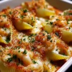 Seafood Stuffed Shells 2 Seafood Stuffed Shells