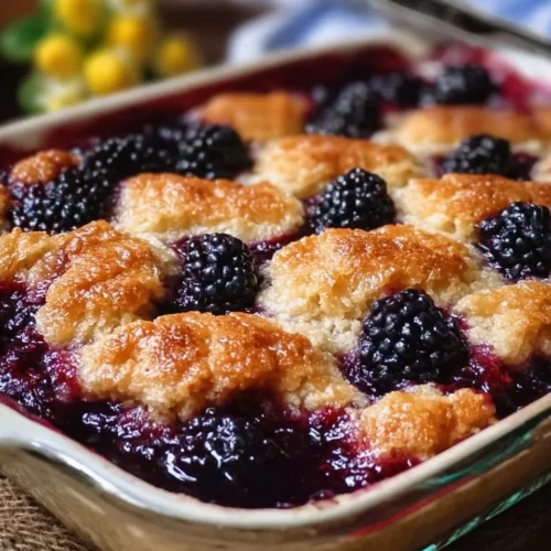 Southern Butter Batter Blackberry Cobbler 2 Southern Butter Batter Blackberry Cobbler