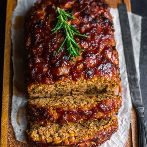 Bacon Infused Meatloaf with Barbecue Brown Sugar Glaze 2 Bacon Infused Meatloaf with Barbecue Brown Sugar Glaze