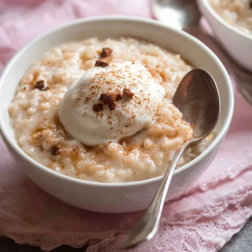 Creamy Baked Cinnamon Rice Pudding 2 Creamy Baked Cinnamon Rice Pudding