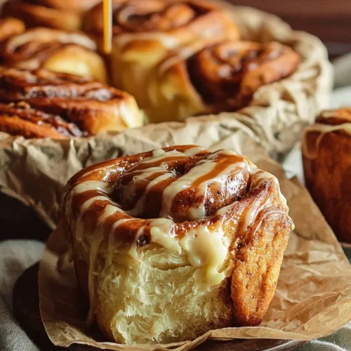 Bakery Style Cinnamon Rolls with Brown Sugar Filling 2 Bakery Style Cinnamon Rolls with Brown Sugar Filling