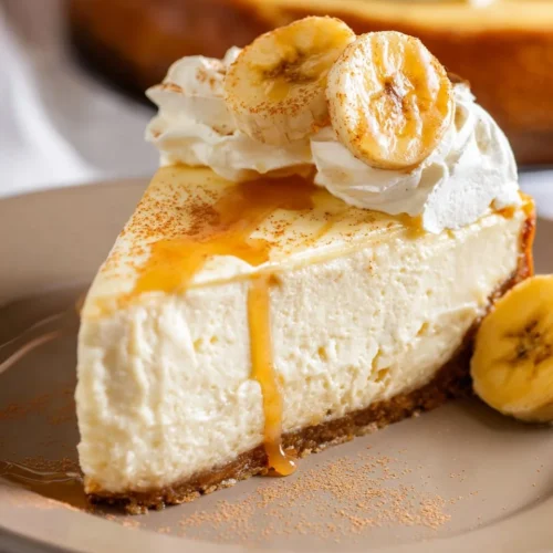 No Bake Banana Pudding Cheesecake with Vanilla Wafer Crust 2 No Bake Banana Pudding Cheesecake with Vanilla Wafer Crust