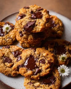 Brown Butter Oatmeal Chocolate Chip Cookies