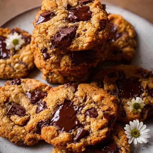 Brown Butter Oatmeal Chocolate Chip Cookies