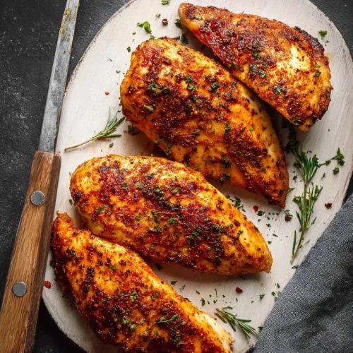 Brown Sugar Baked Chicken Breast with Paprika Rub 2 Brown Sugar Baked Chicken Breast with Paprika Rub