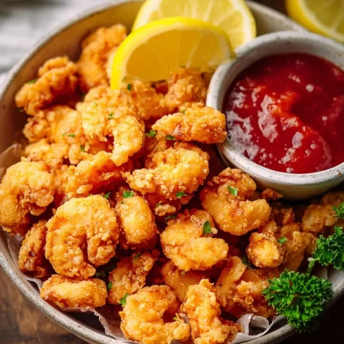 Cajun Popcorn Shrimp 2 Cajun Popcorn Shrimp