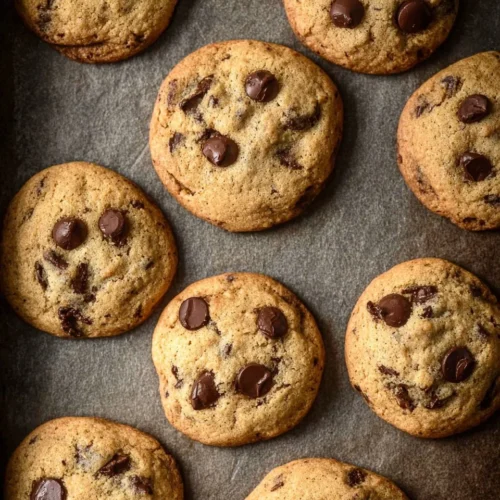 Chewy Gluten Free Chocolate Chip Cookies with Melted Butter