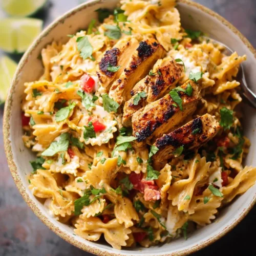 Chicken Enchilada Pasta Salad with Black Beans and Corn 2 Chicken Enchilada Pasta Salad with Black Beans and Corn