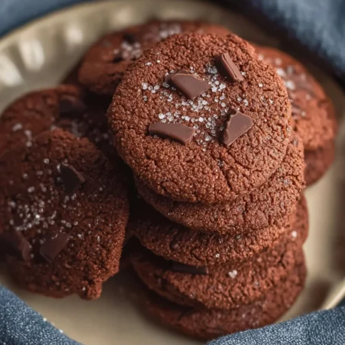 Chocolate Sugar Cookies with Chocolate Chunks