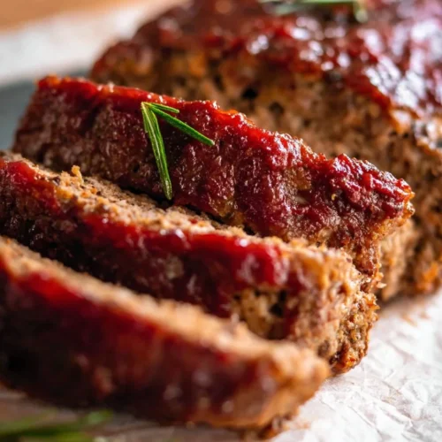 Classic Beef Meatloaf with Ketchup Glaze 2 Classic Beef Meatloaf with Ketchup Glaze