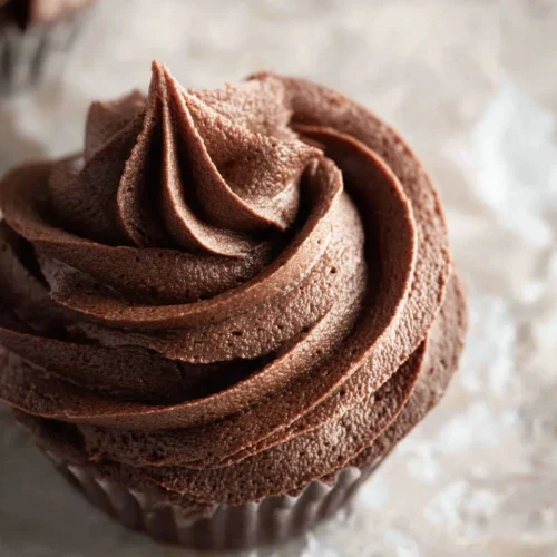 Creamy Chocolate Buttercream Frosting with Cocoa Powder 2 Creamy Chocolate Buttercream Frosting with Cocoa Powder