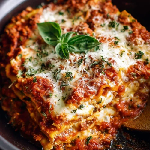 Crockpot Ground Beef Lasagna with Ricotta and Mozzarella 2 Crockpot Ground Beef Lasagna with Ricotta and Mozzarella