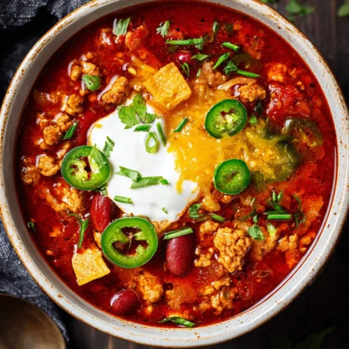 Ground Turkey Chili with Beans and Corn 2 Ground Turkey Chili with Beans and Corn