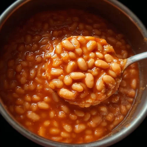 Homemade Baked Beans in Tomato Sauce