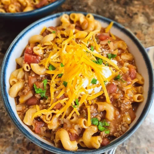 Instant Pot Beef Chili Mac with Black Beans and Mexican Cheese 2 Instant Pot Beef Chili Mac with Black Beans and Mexican Cheese