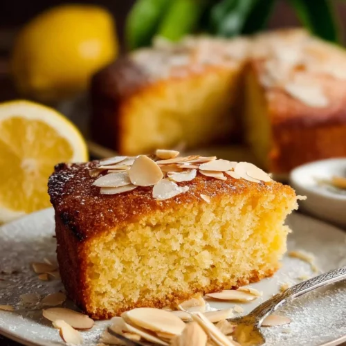 Lemon Coconut Almond Cake 2 Lemon Coconut Almond Cake