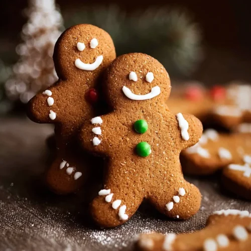 Molasses Gingerbread Men Cookies with Royal Icing 2 Molasses Gingerbread Men Cookies with Royal Icing
