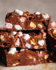 Peanut Marshmallow Rocky Road with Coconut