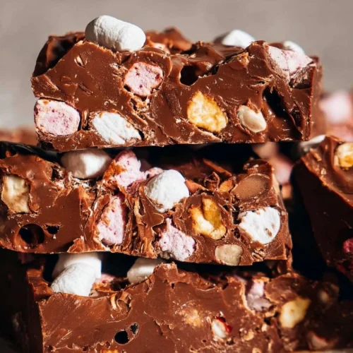 Peanut Marshmallow Rocky Road with Coconut