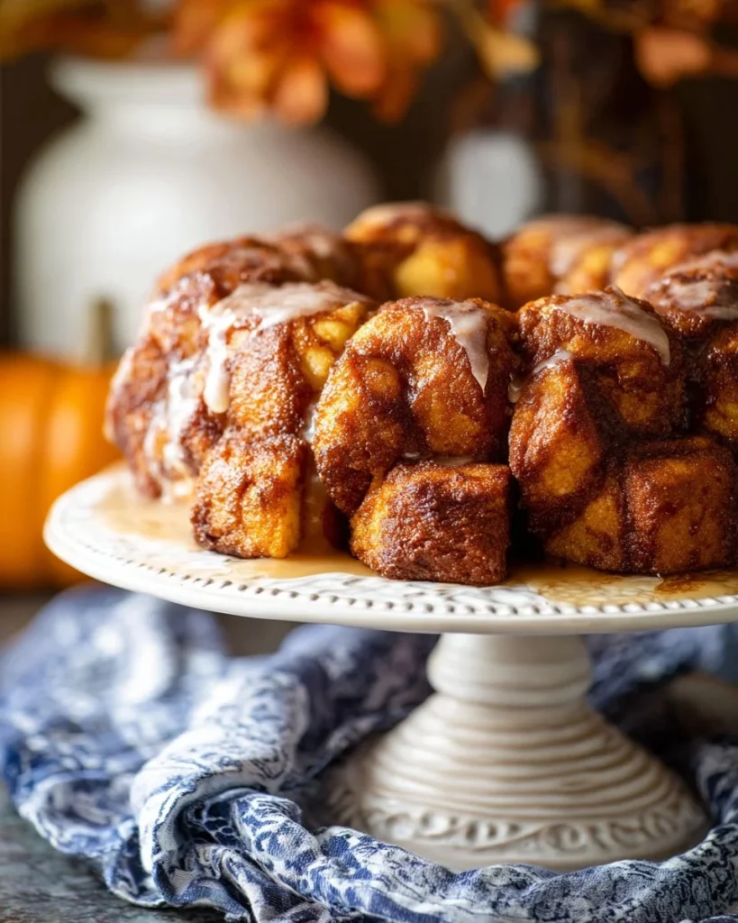 Pumpkin Pie Monkey Bread: a delicious twist on classic pumpkin pie