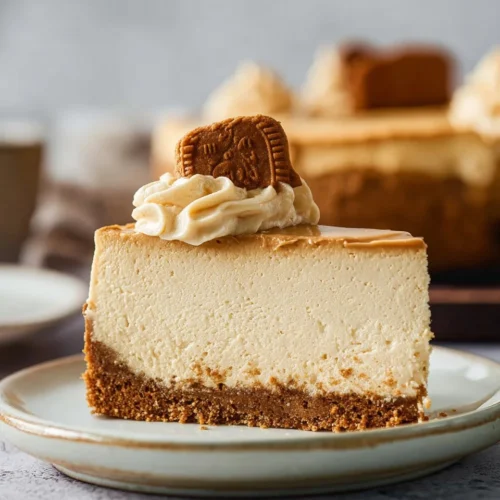 Swirled Cookie Butter Cheesecake with Spiced Cookie Crust 2 Swirled Cookie Butter Cheesecake with Spiced Cookie Crust