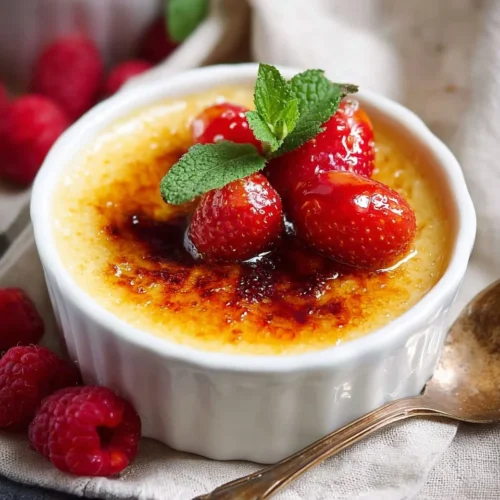 Vanilla Bean Creme Brulee with Caramelized Top 2 Vanilla Bean Creme Brulee with Caramelized Top