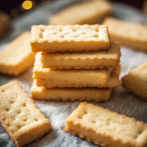 3 Ingredient Shortbread Cookies