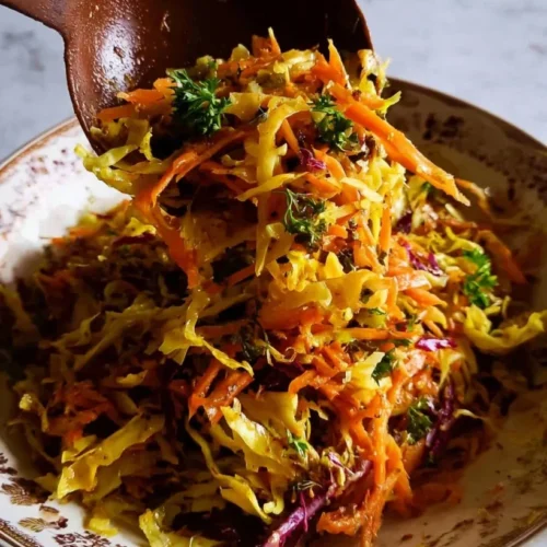 Cabbage and carrot thoran style salad indian sala 2026 01 15 135313 819x1024
