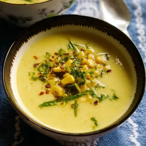 Chilled Corn Soup with Sauteed Corn 2 Chilled Corn Soup with Sauteed Corn