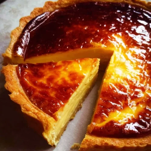 Flan Patissier with Vanilla Custard and Puff Pastry 2 Flan Patissier with Vanilla Custard and Puff Pastry
