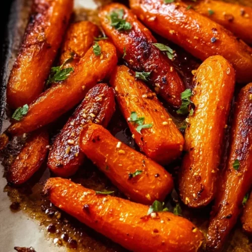 Garlic Roasted Carrots 2 Garlic Roasted Carrots