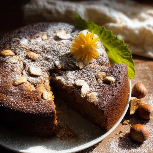 Hazelnut Olive Oil Cake with Lemon Zest 2 Hazelnut Olive Oil Cake with Lemon Zest