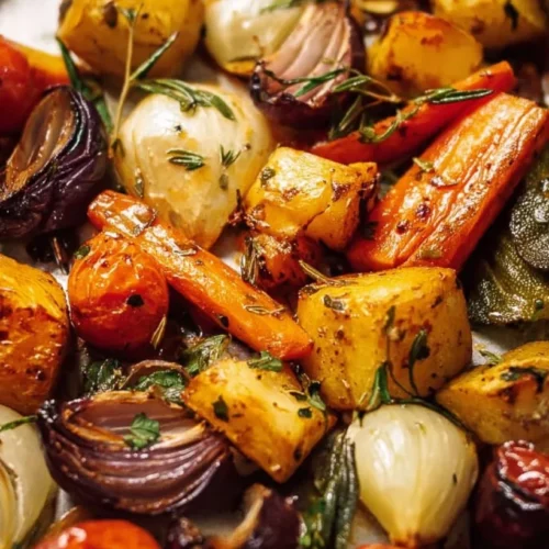 Herb Roasted Vegetables 2 Herb Roasted Vegetables