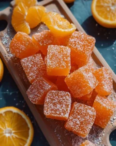 Homemade Orange Candy