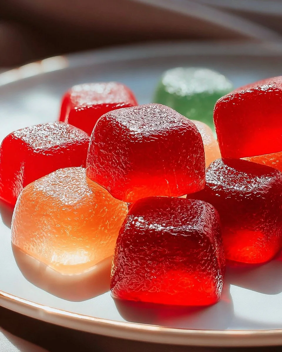 Colorful Jello Candy Melts for baking and decorating desserts.