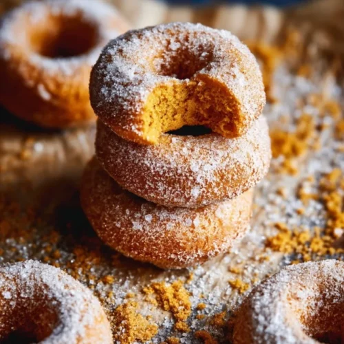 Pumpkin Cake Donuts 2 Pumpkin Cake Donuts