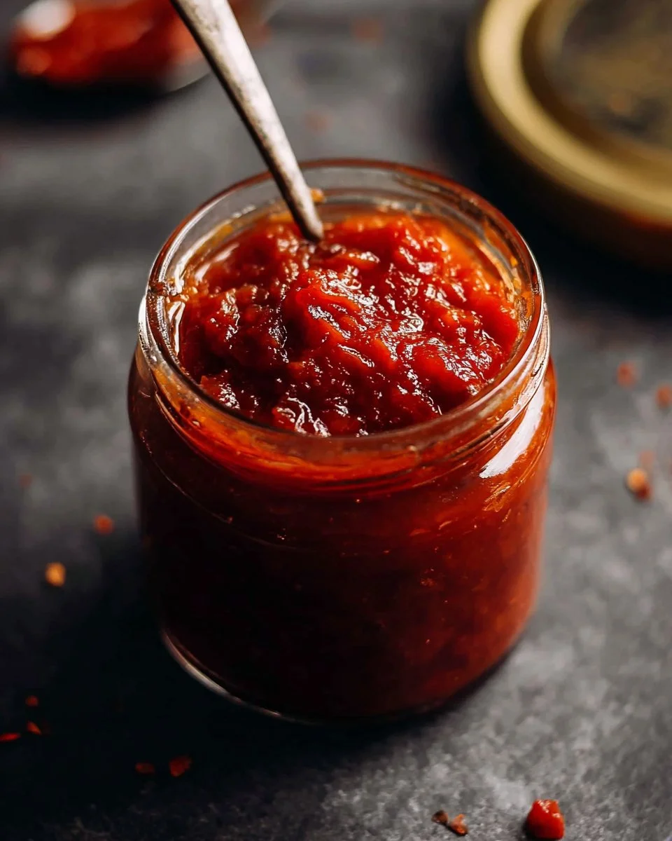 Quick tomato chutney sauce recipe for burgers and sandwiches