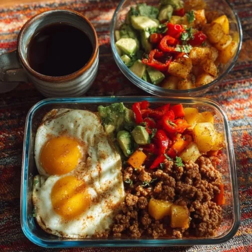 Tex Mex Protein Breakfast Bowls 2 Tex Mex Protein Breakfast Bowls