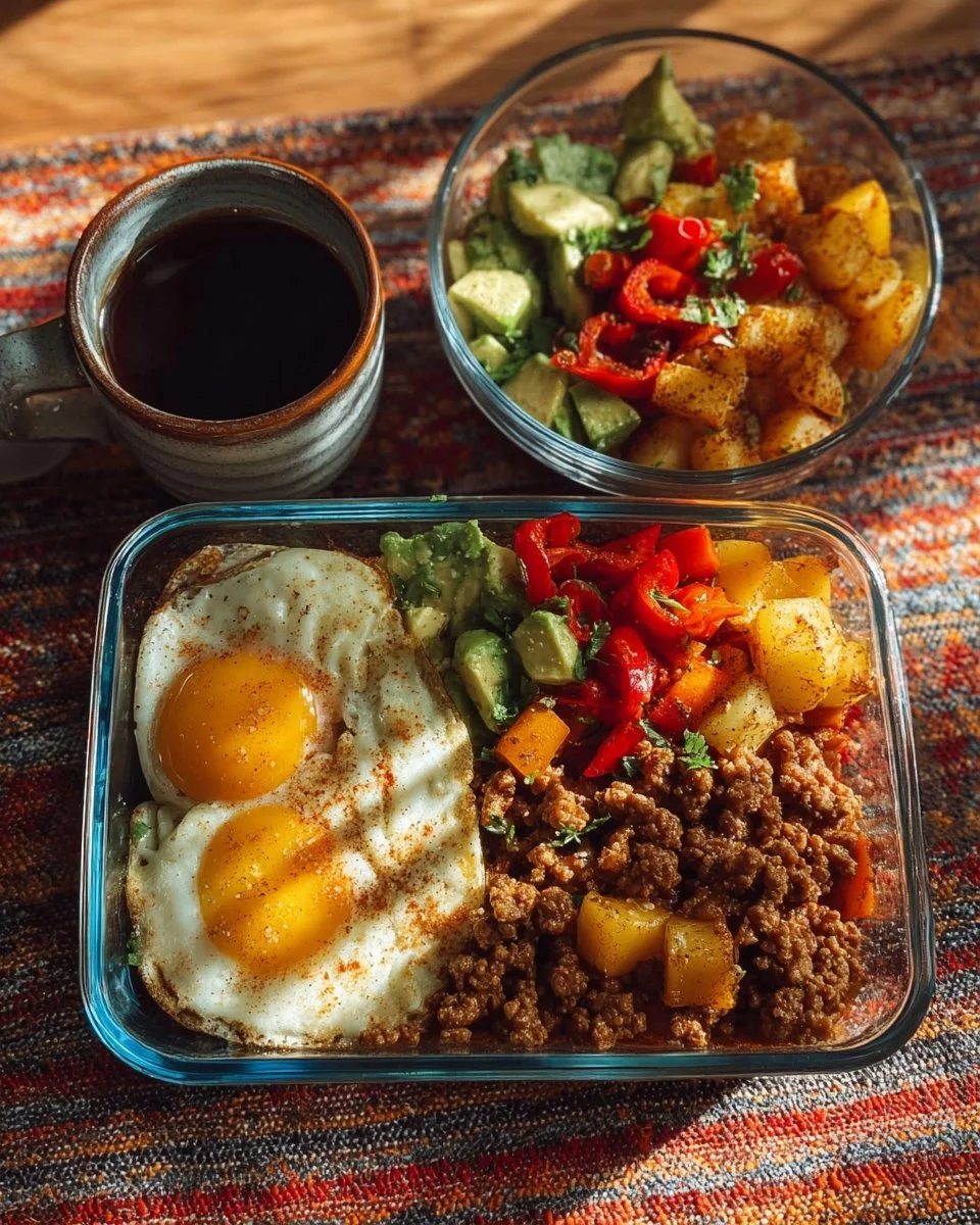 Tex Mex Protein Breakfast Bowls 1 Tex Mex Protein Breakfast Bowls