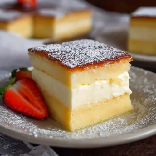 Three Layer Custard Cake 2 Three Layer Custard Cake