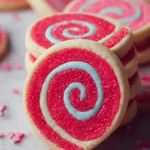 Valentine Swirl Cookies 2 Valentine Swirl Cookies