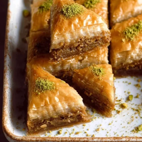 Walnut Baklava with Honey Syrup 2 Walnut Baklava with Honey Syrup